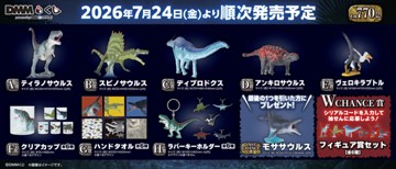 ｢DMMくじ 恐竜｣のパッケージ画像