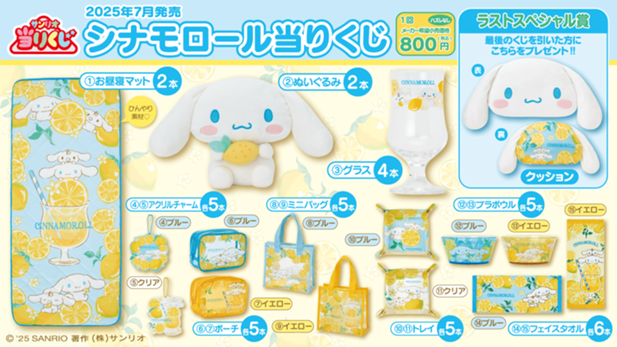 ｢シナモロール当りくじ｣のパッケージ画像